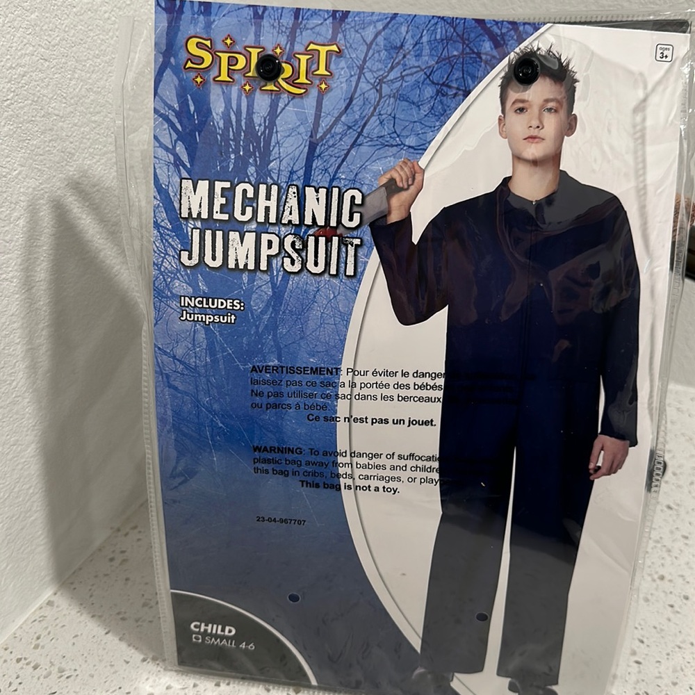 Mechanic jumpsuit Halloween costume never worn!